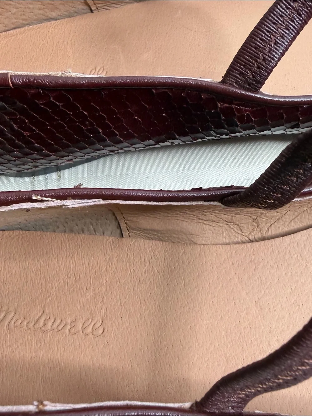 Madewell sleek flats